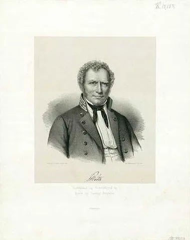 Porträt von Jesper Peter With (1791–1854) – Gedenkseite