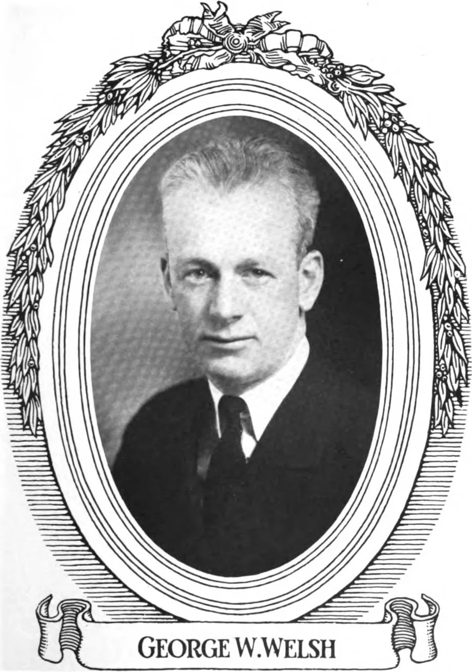 Porträt von George W. Welsh (1883–1974) – Gedenkseite