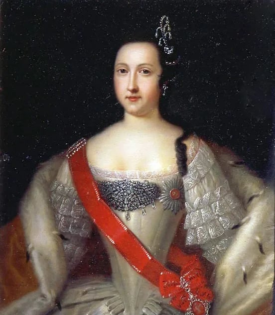 Porträt von Anna Leopoldowna (1718–1746) – Gedenkseite