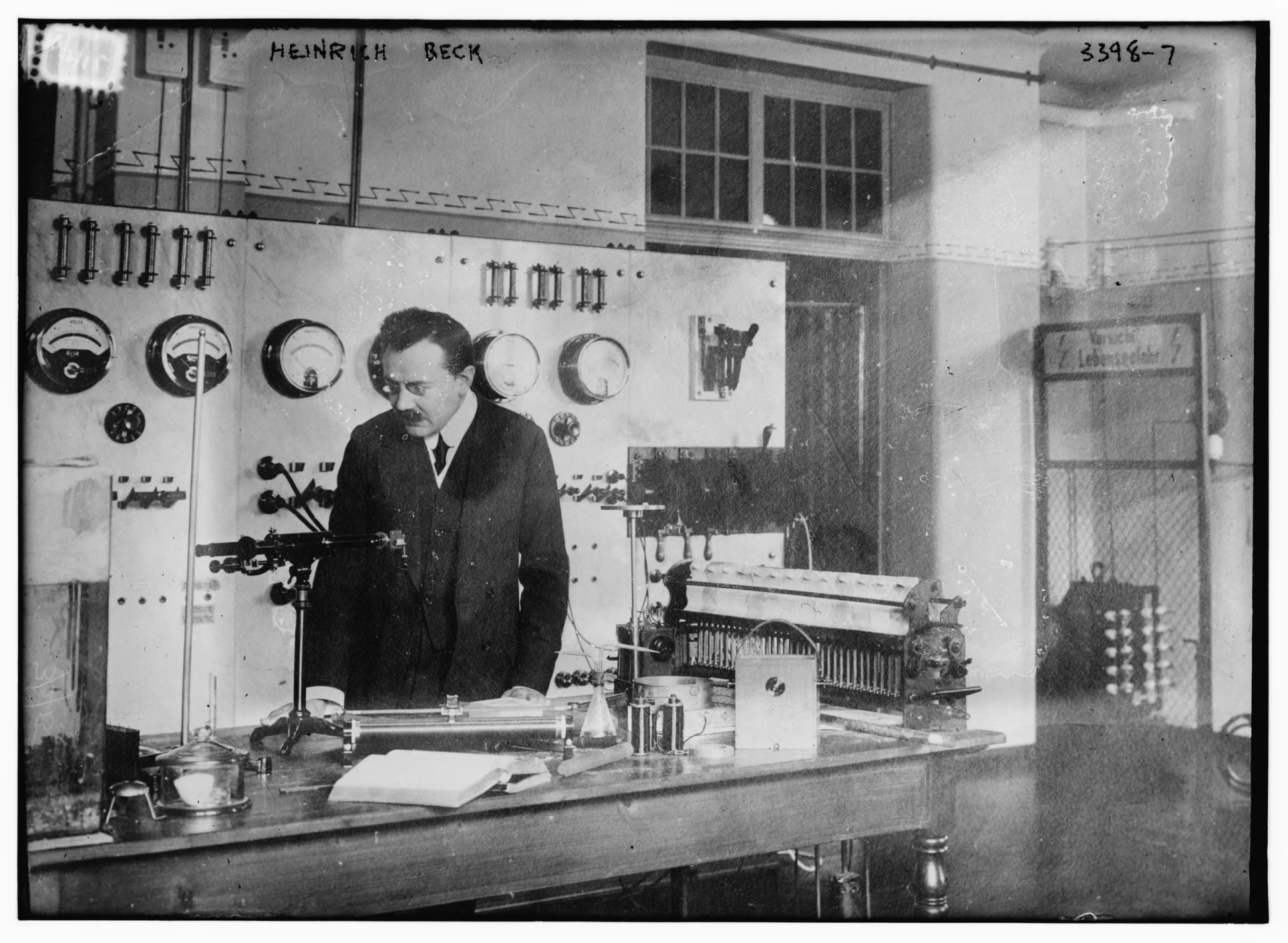 Porträt von Heinrich Beck (1878–1937) – Gedenkseite
