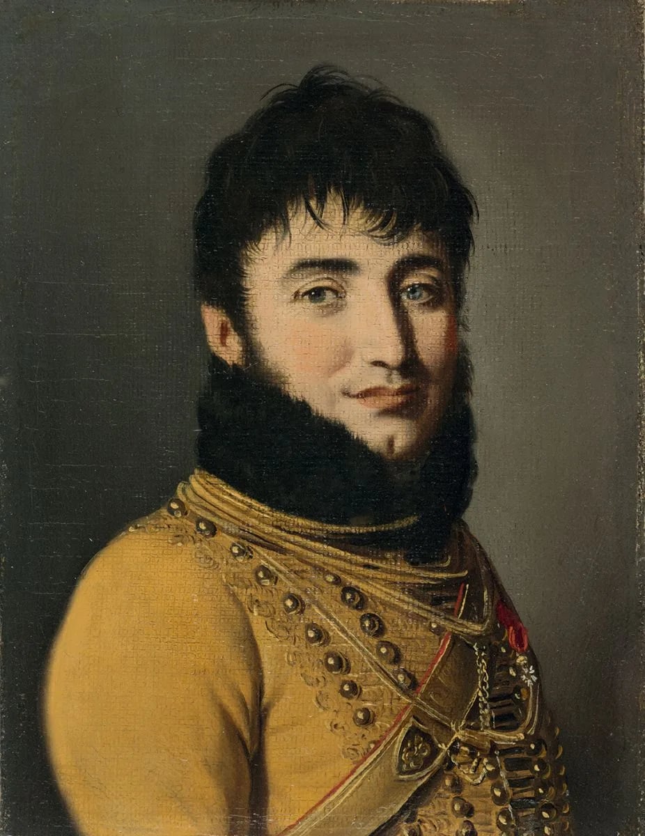 Porträt von René Poudret de Sevret (1775–1851) – Gedenkseite