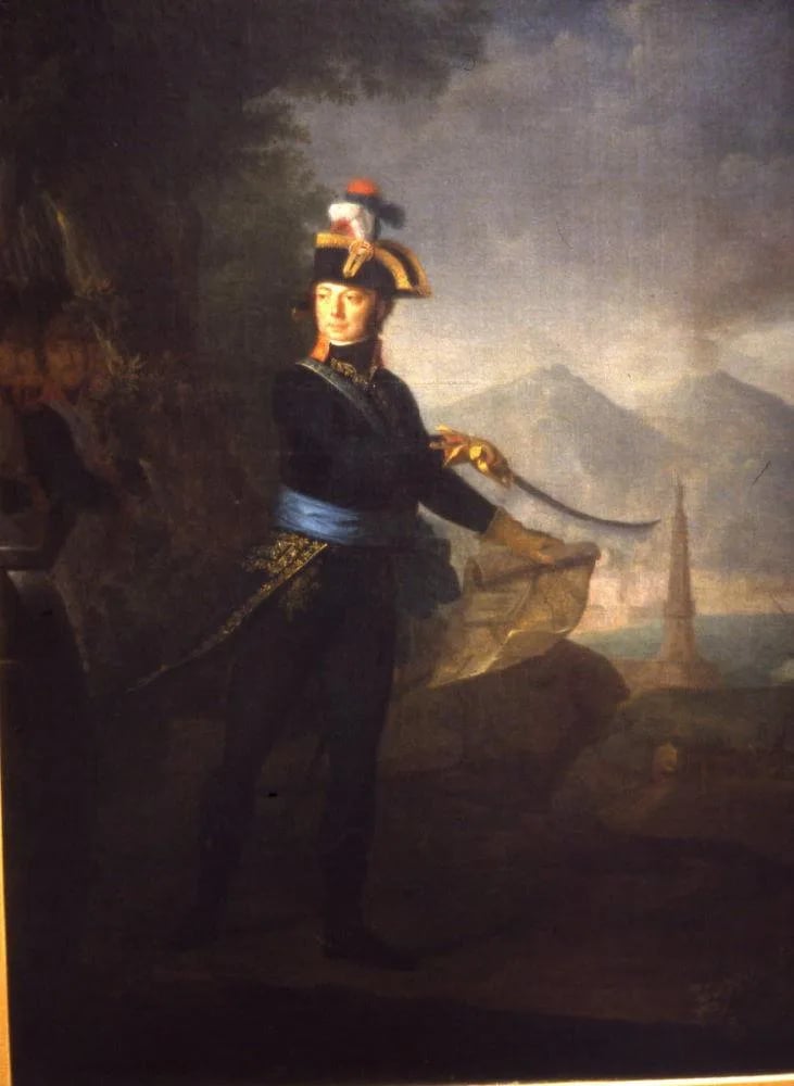 Porträt von Simon Camille Dufresse (1762–1833) – Gedenkseite