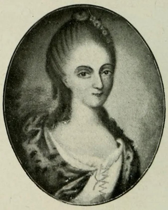 Portrait of Geneviève de Brunelle (1742–1823) – memorial page