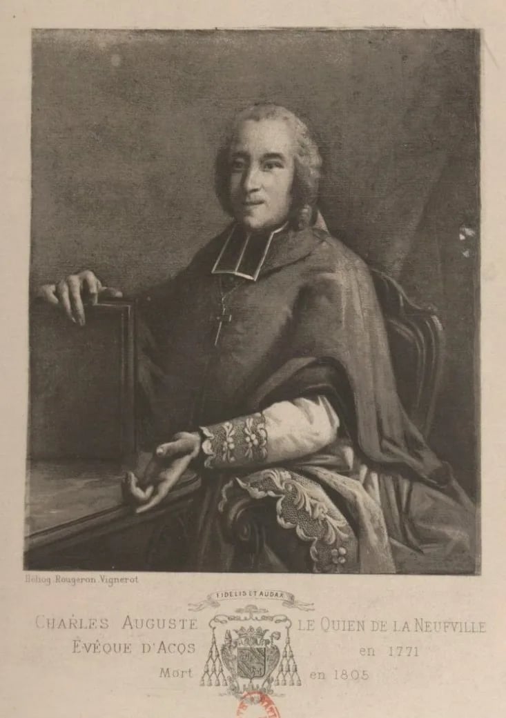 Portrait of Charles-Auguste Le Quien de La Neufville (1726–1805) – memorial page