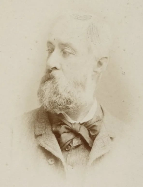 Portrait of Georges Le Mesle (1828–1895) – memorial page