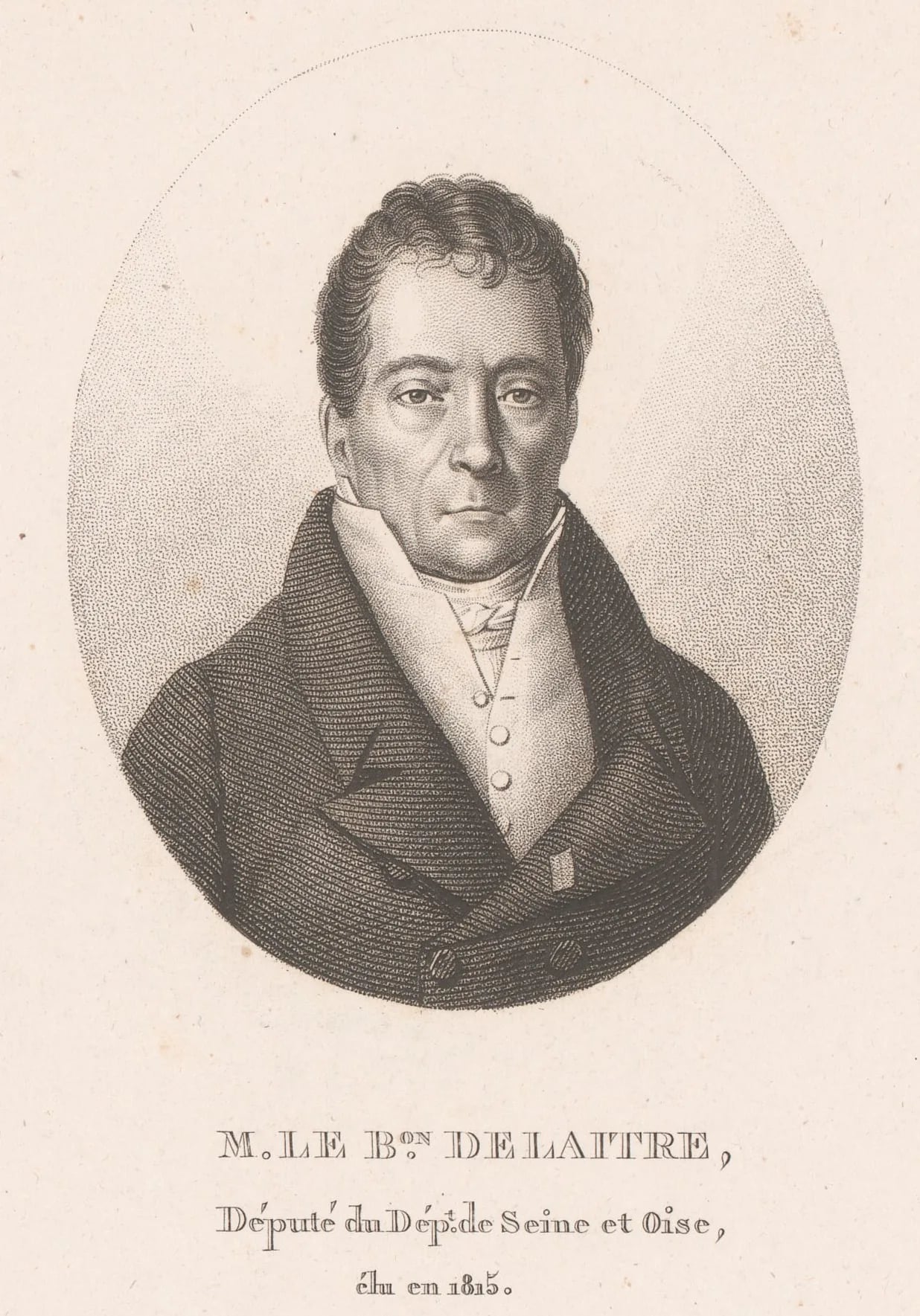 Portrait of Jean-François-Marie Delaître (1766–1835) – memorial page