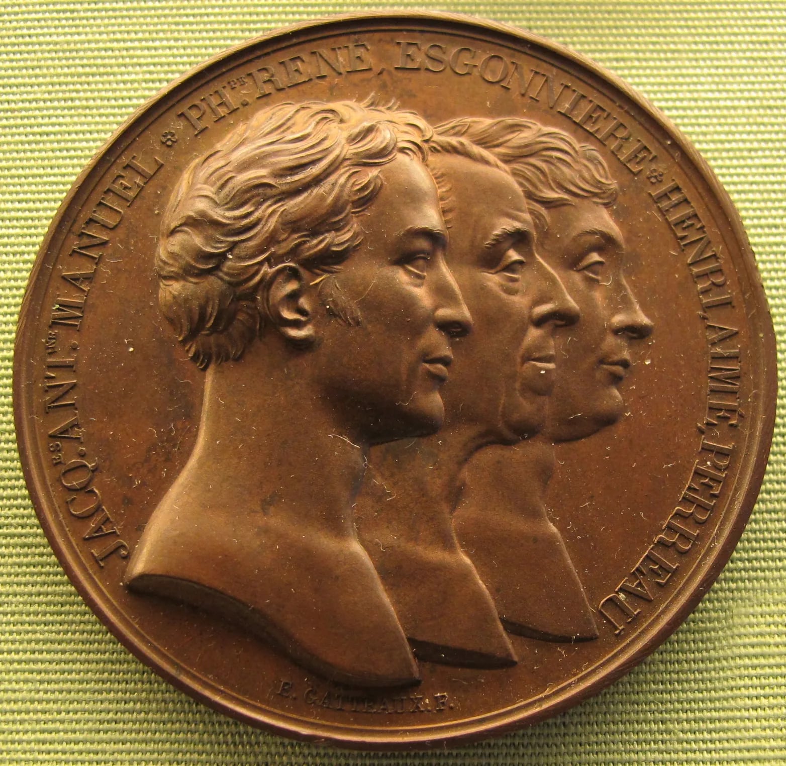 Porträt von Louis Perreau du Magné (1775–1838) – Gedenkseite