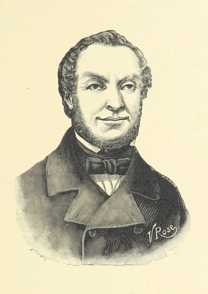 Portrait of Mathieu de Combarel de Leyval (1808–1869) – memorial page