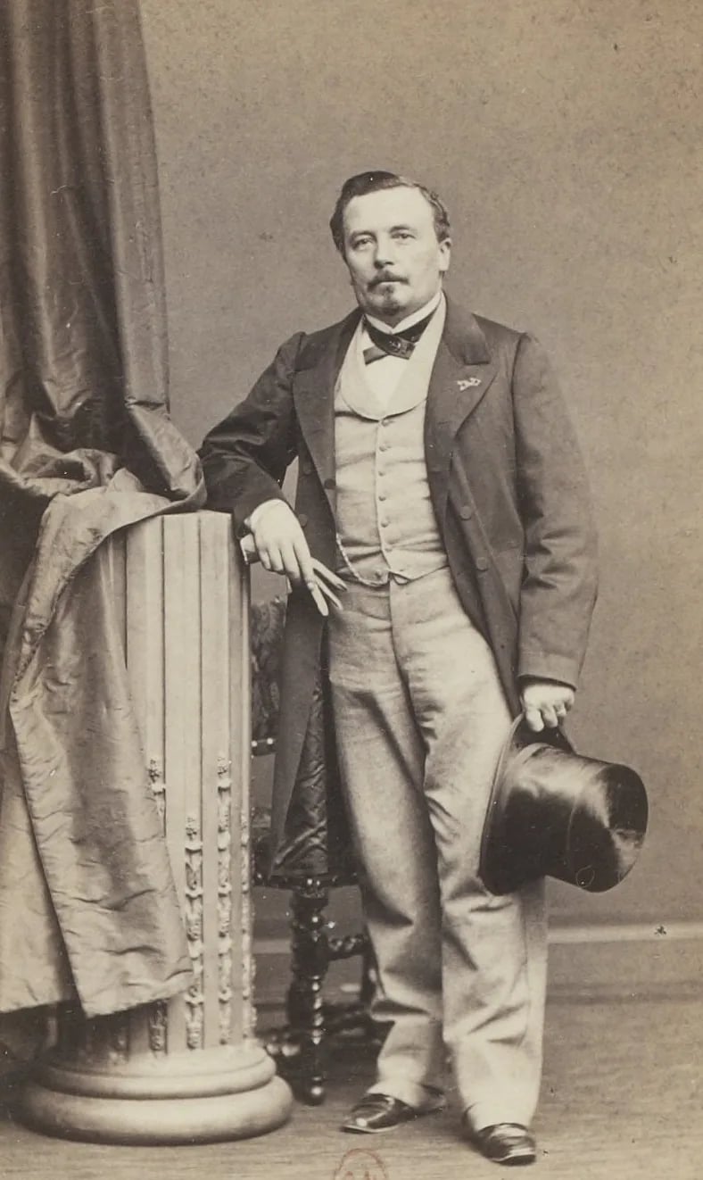 Porträt von Thomas Dusolier (1799–1877) – Gedenkseite