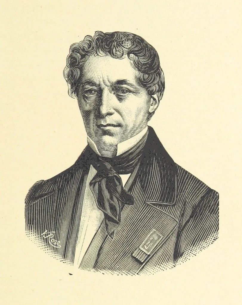Porträt von Maurice Girot-Pouzol (1796–1857) – Gedenkseite