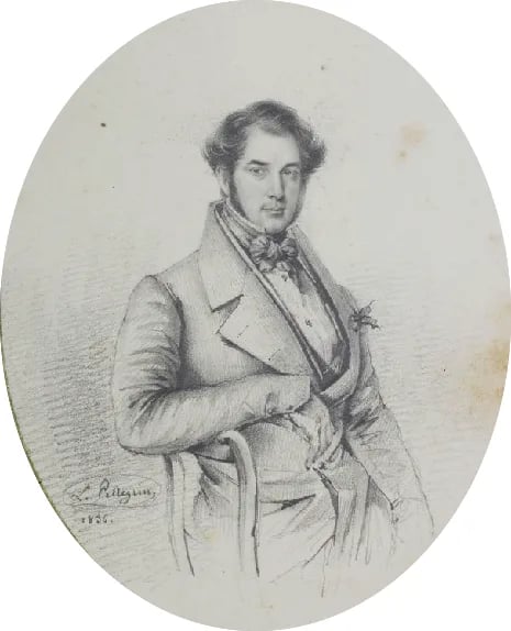 Portrait of Eugène Tessié de La Motte (1799–1877) – memorial page