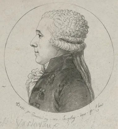 Porträt von César Marie François Varsavaux (1779–1862) – Gedenkseite