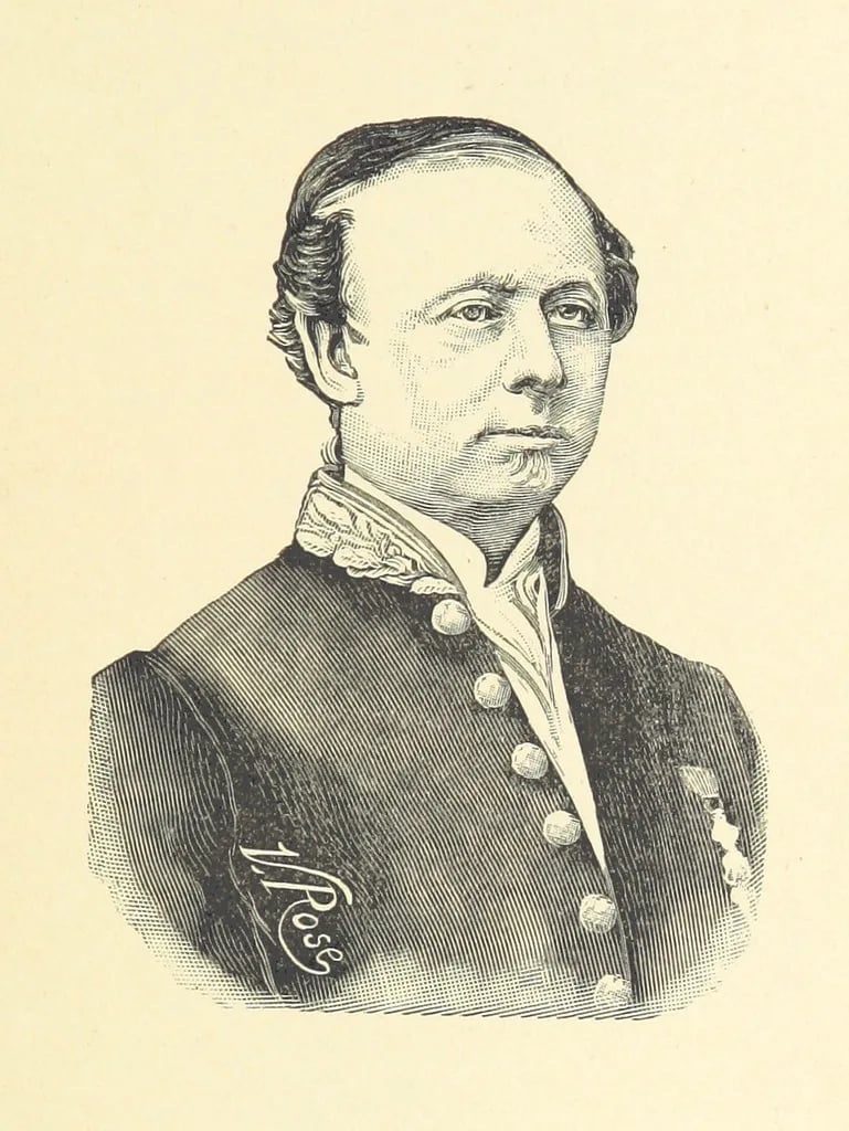 Porträt von Maurice Mathieu Andrieu (1813–1887) – Gedenkseite