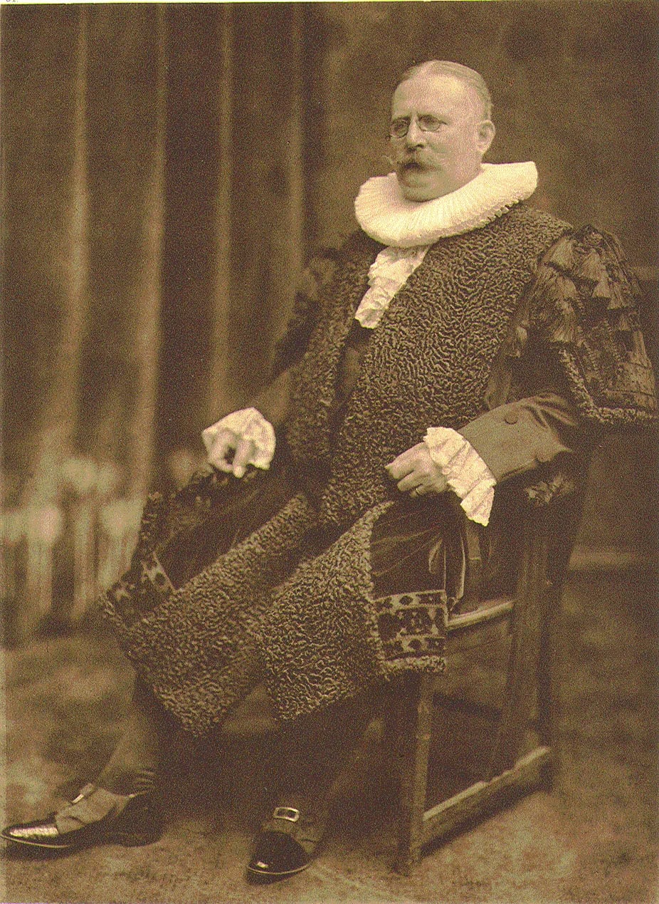 Porträt von Heinrich Christian Sander (1853–1934) – Gedenkseite