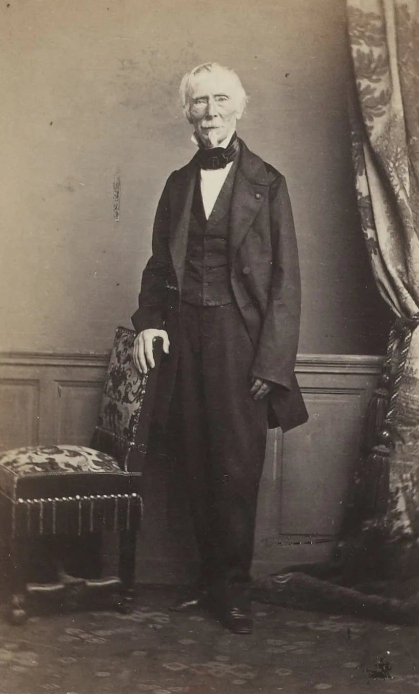 Porträt von Alphonse Dumarais Michon (1784–1870) – Gedenkseite