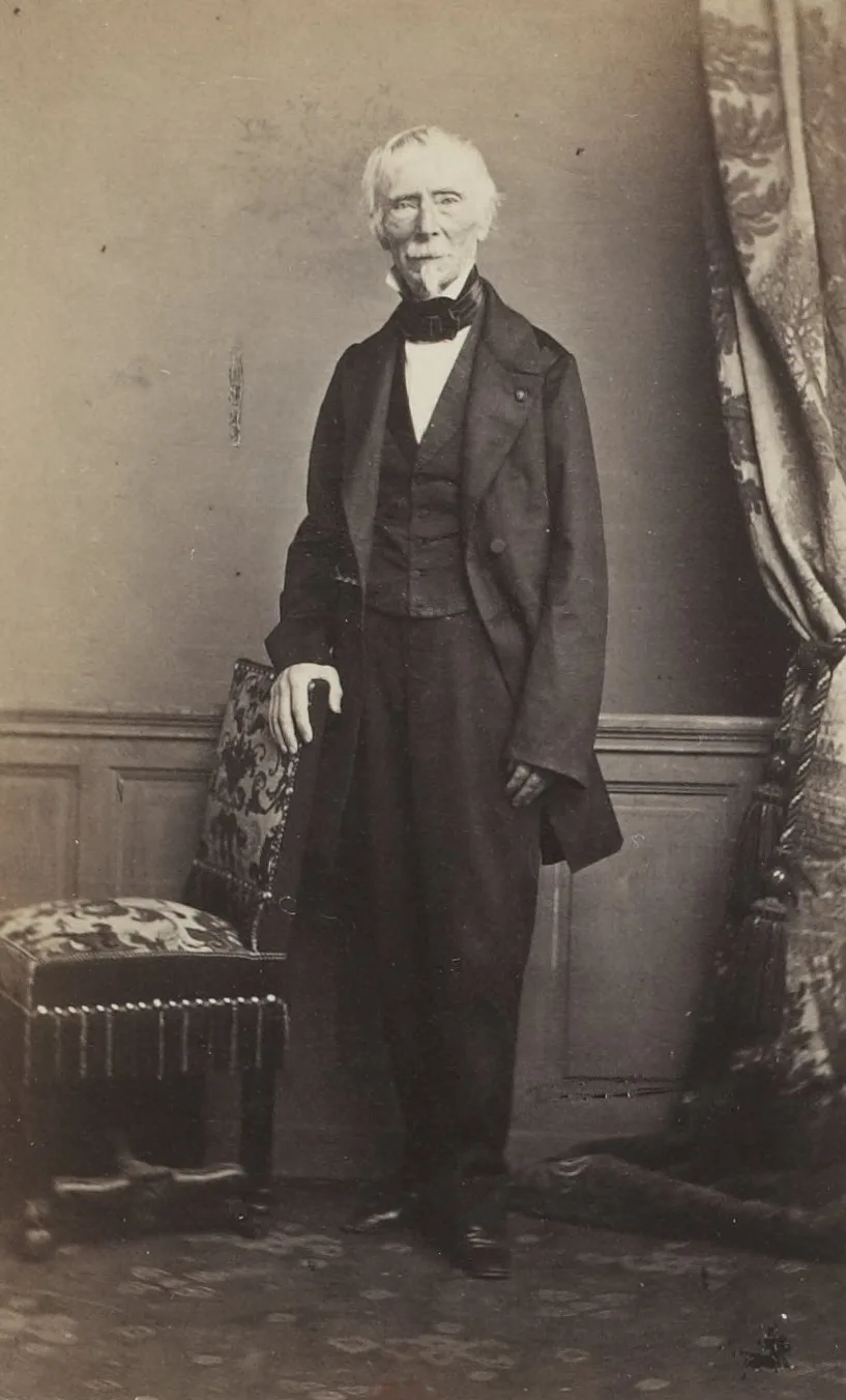 Porträt von Alphonse Dumarais Michon (1784–1870) – Gedenkseite