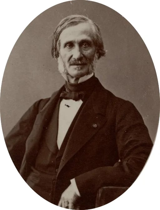 Porträt von Louis Frémy (1805–1891) – Gedenkseite