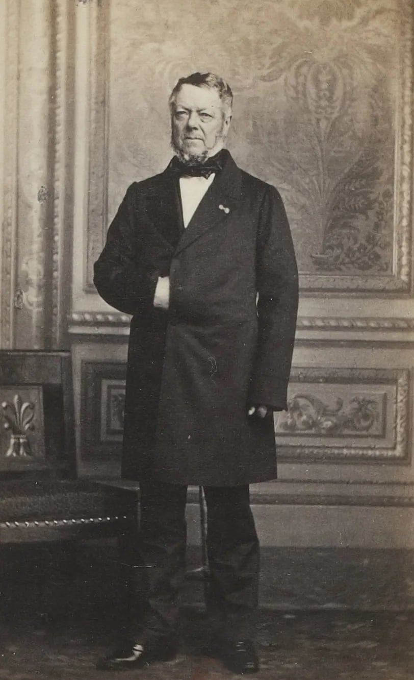 Portrait of Justin Haudos (1797–1864) – memorial page