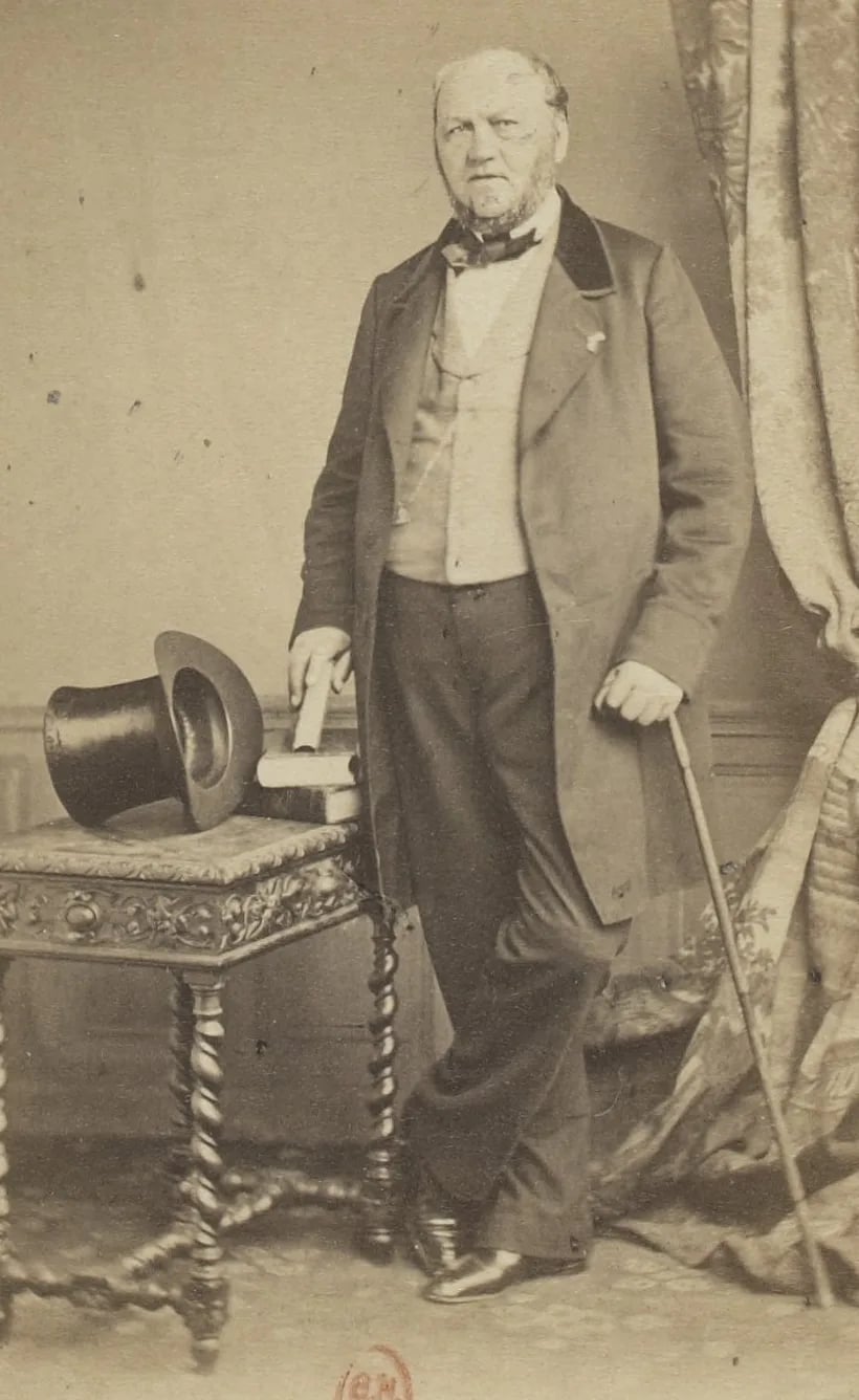 Portrait of Stanislas Lédier (1798–1873) – memorial page
