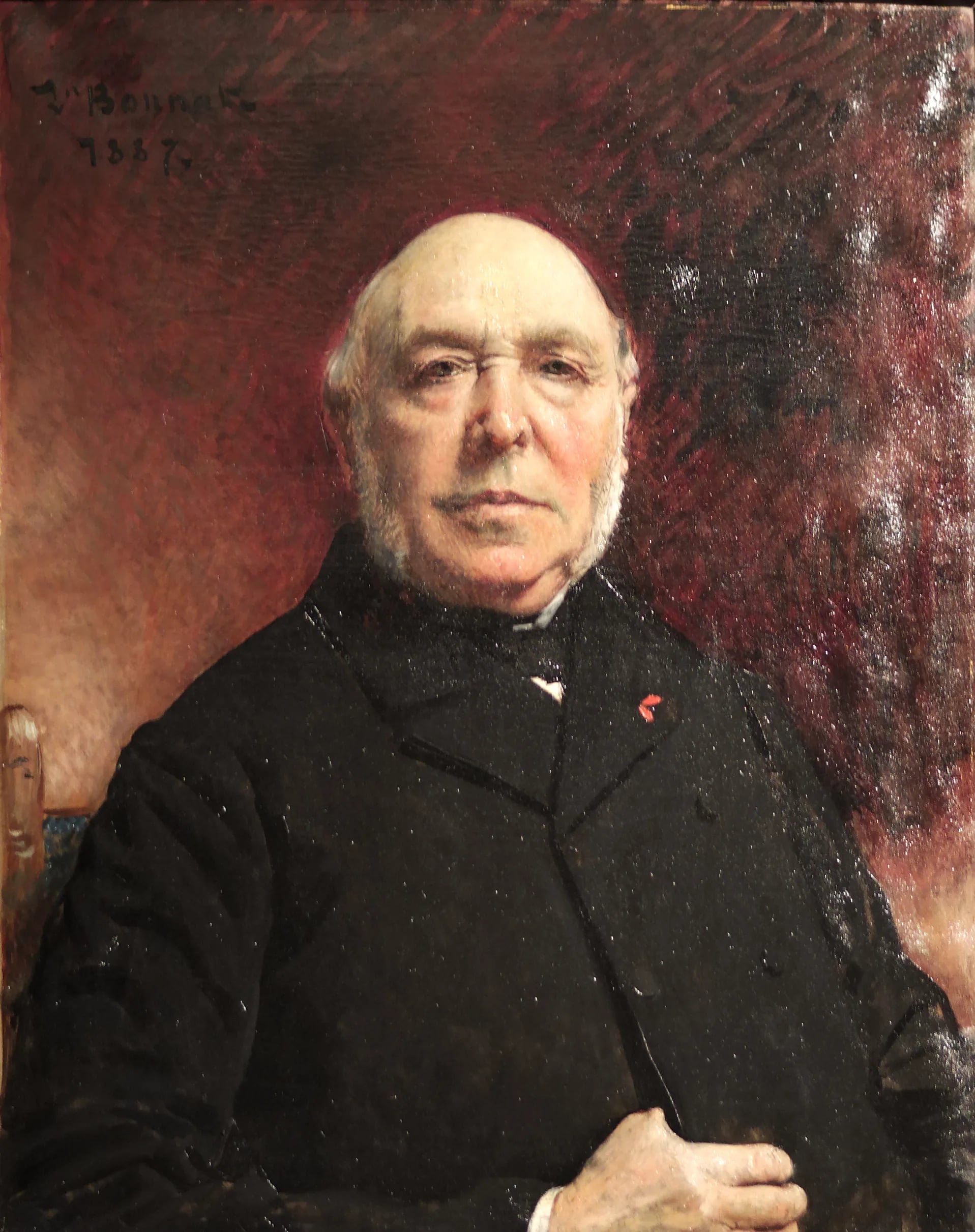 Porträt von Pierre-Félix Delarue (1795–1873) – Gedenkseite