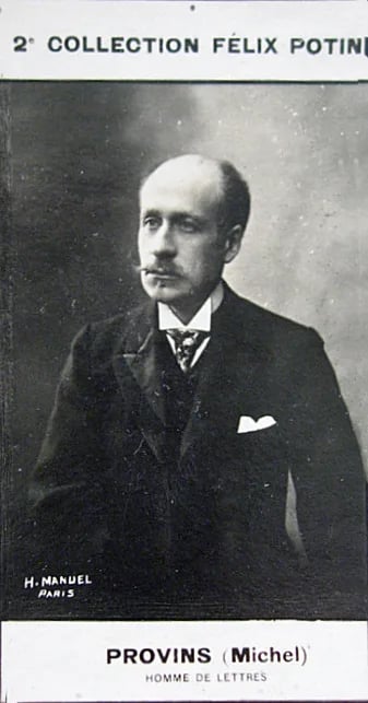 Portrait of Michel Provins (1861–1928) – memorial page