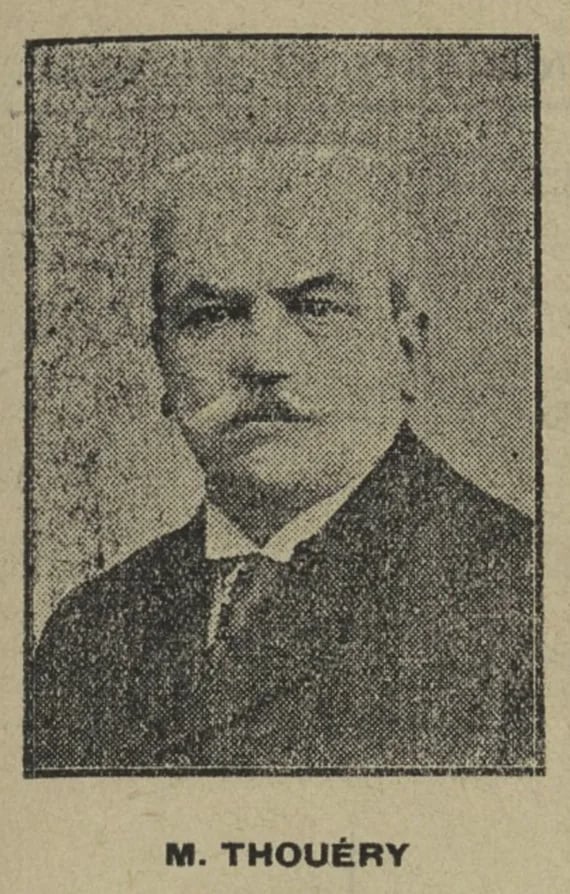 Porträt von Pierre Thouéry (1858–1938) – Gedenkseite