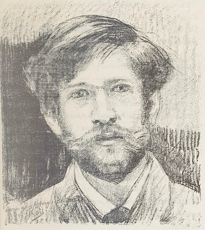 Porträt von Georges Jules Bertrand (1849–1929) – Gedenkseite