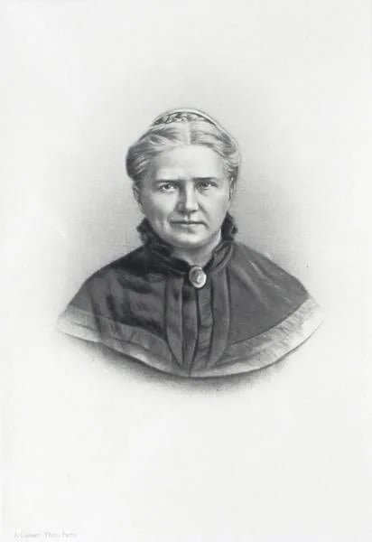 Porträt von Julie Favre (1833–1896) – Gedenkseite