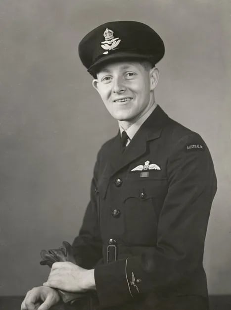 Porträt von Les Knight (1921–1943) – Gedenkseite