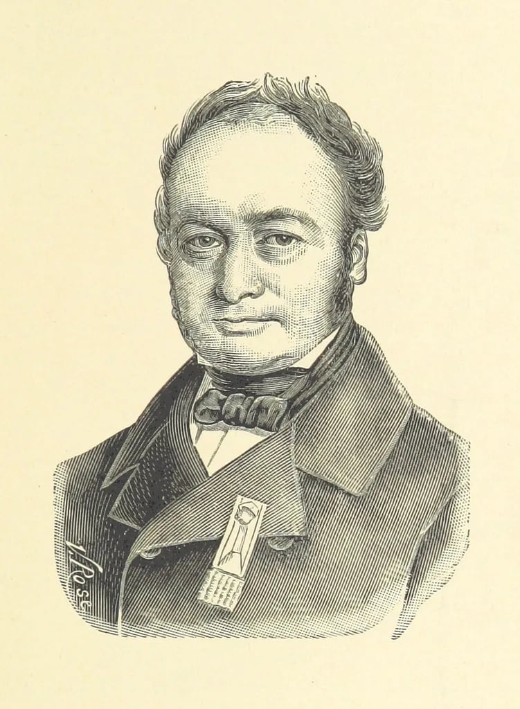 Porträt von Jacques Baudet-Lafarge (1803–1867) – Gedenkseite