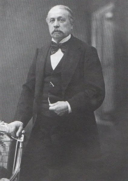 Porträt von Alphonse Bergerot (1820–1912) – Gedenkseite