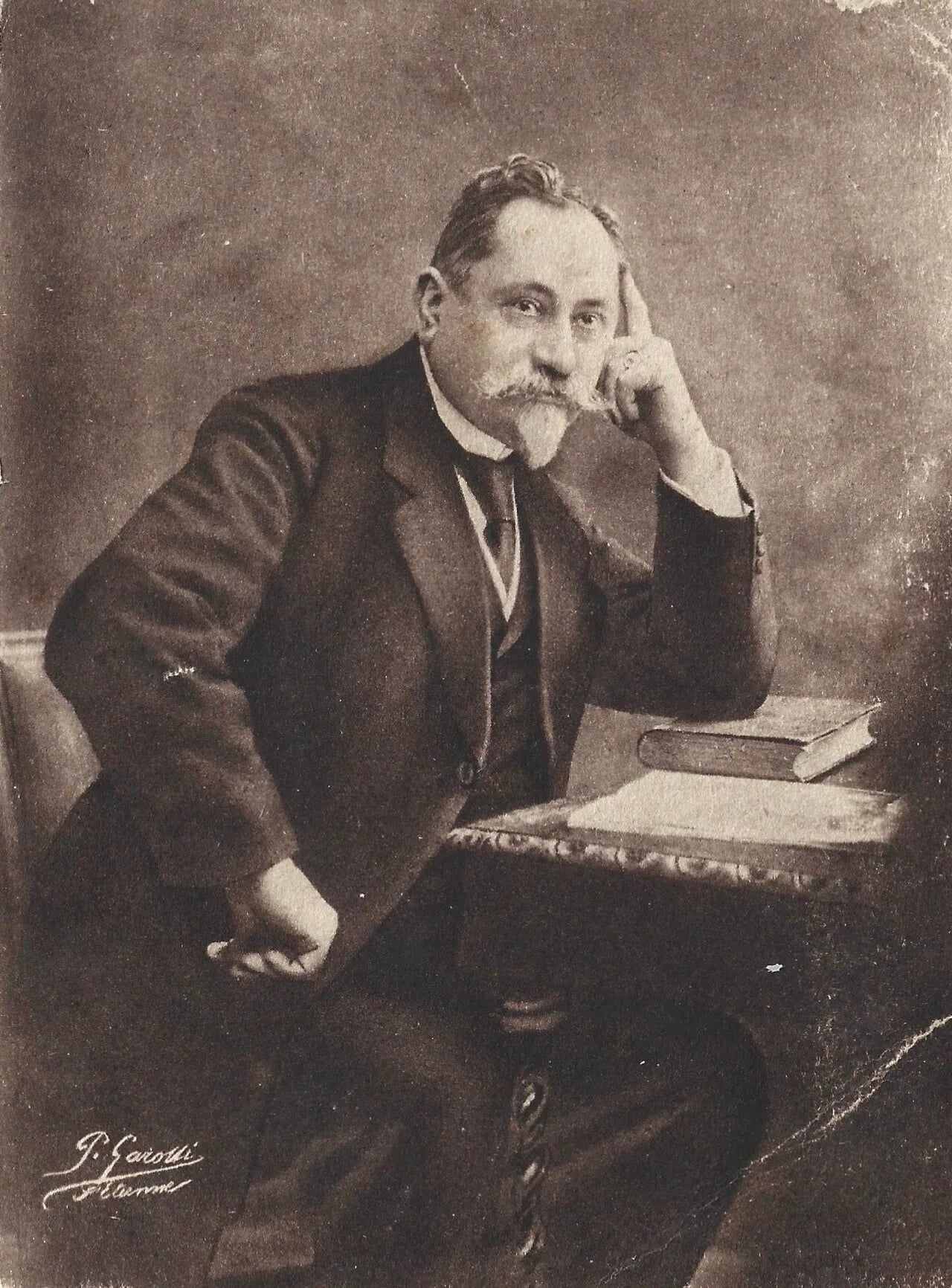 Porträt von Jean Boudoint (1860–1943) – Gedenkseite