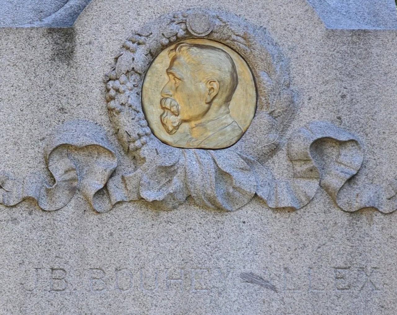 Porträt von Jean-Baptiste Bouhey-Allex (1855–1913) – Gedenkseite