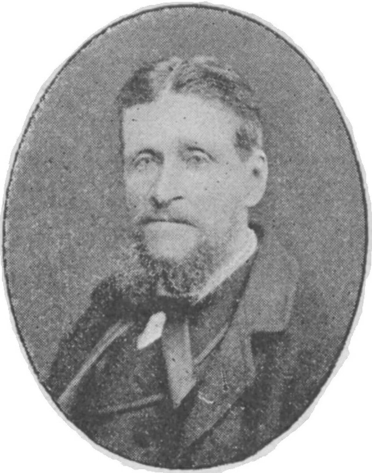 Porträt von Paul Antoine Bourgeois (1827–1912) – Gedenkseite