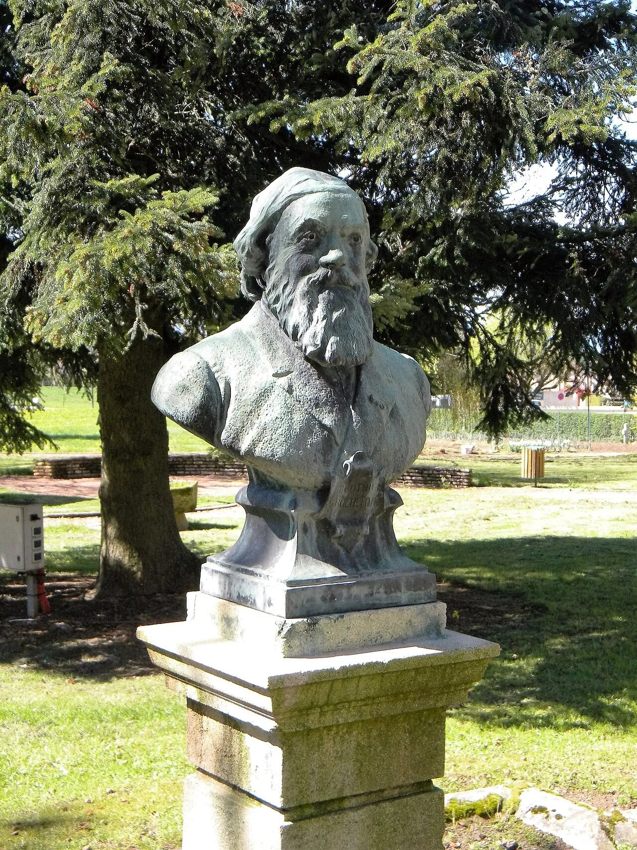 Porträt von Jean-Baptiste Bouthier de Rochefort (1814–1891) – Gedenkseite