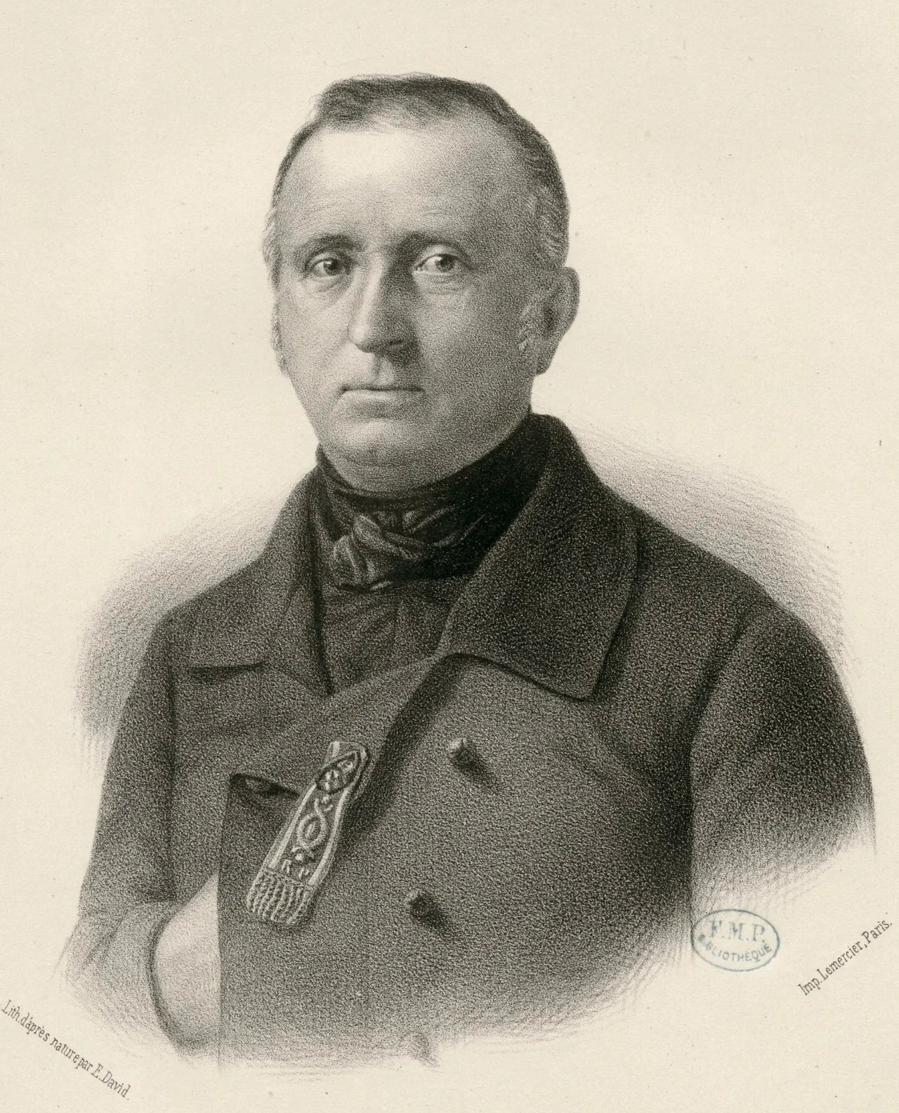 Porträt von Godefroy Calès (1799–1868) – Gedenkseite