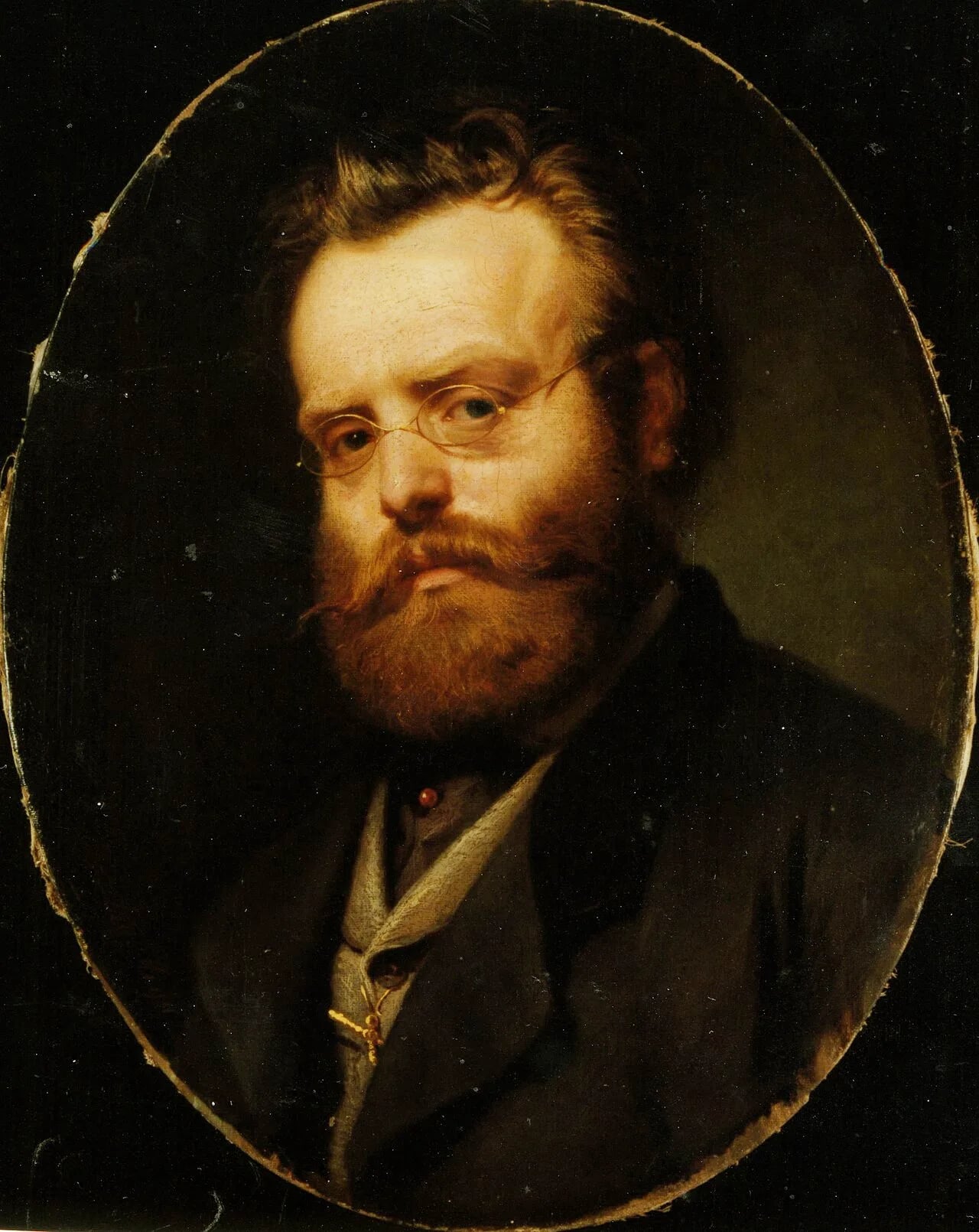 Porträt von Heinrich Höfer (1825–1878) – Gedenkseite