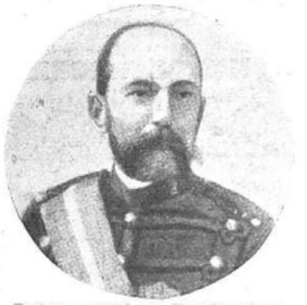Porträt von Francisco Borrero y Limón (1840–1908) – Gedenkseite