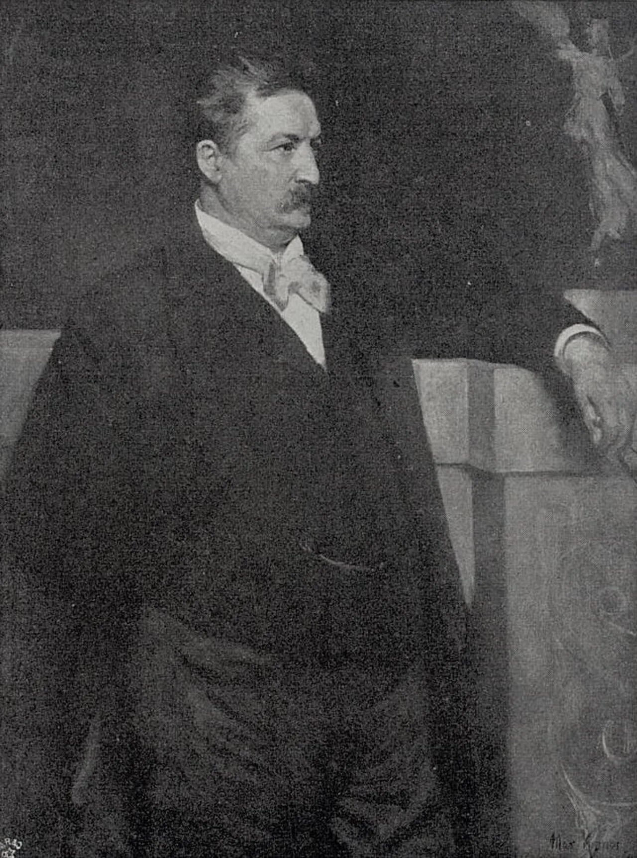 Portrait of Heinrich Joseph Kayser (1842–1917) – memorial page