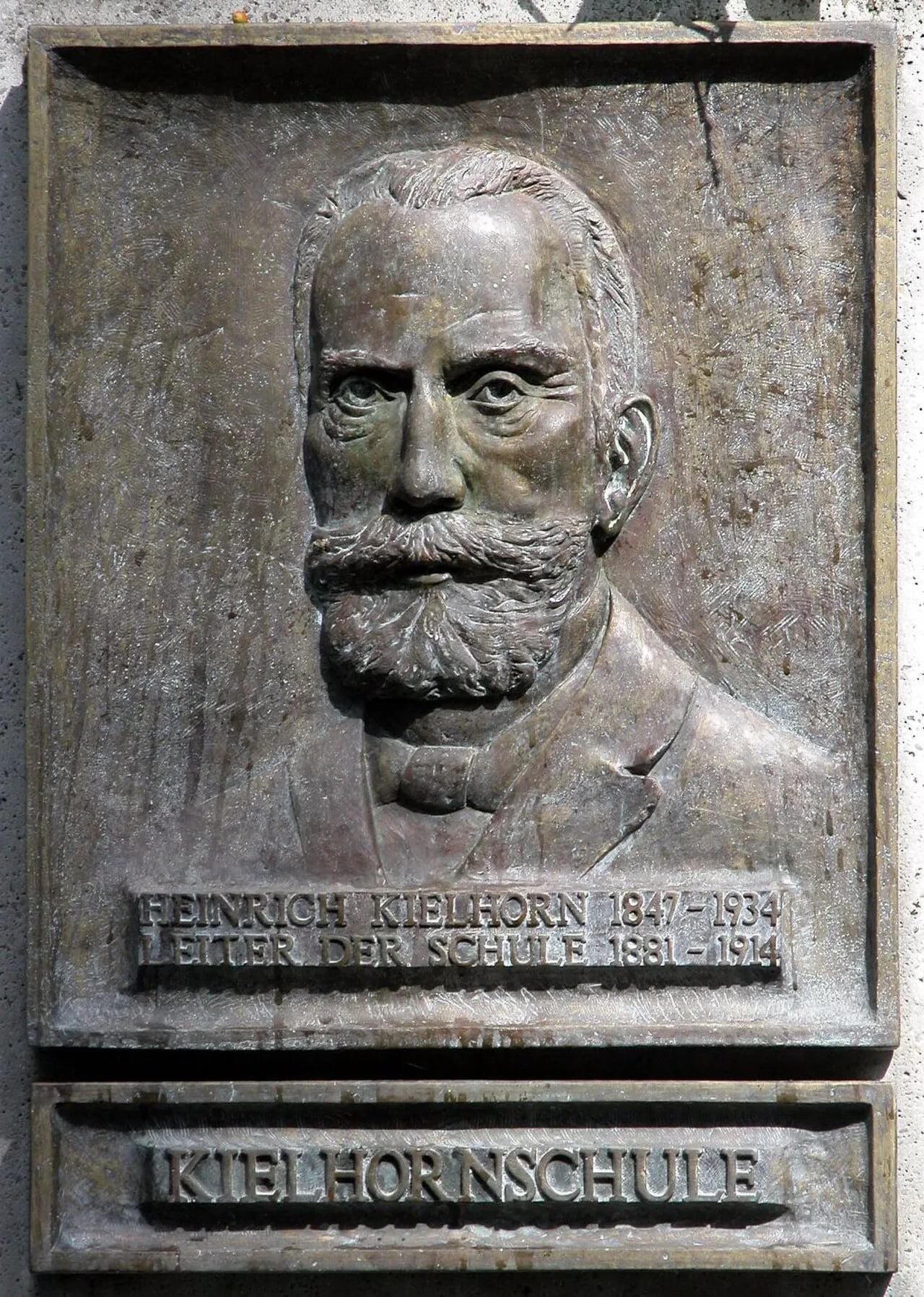 Porträt von Heinrich Kielhorn (1847–1934) – Gedenkseite