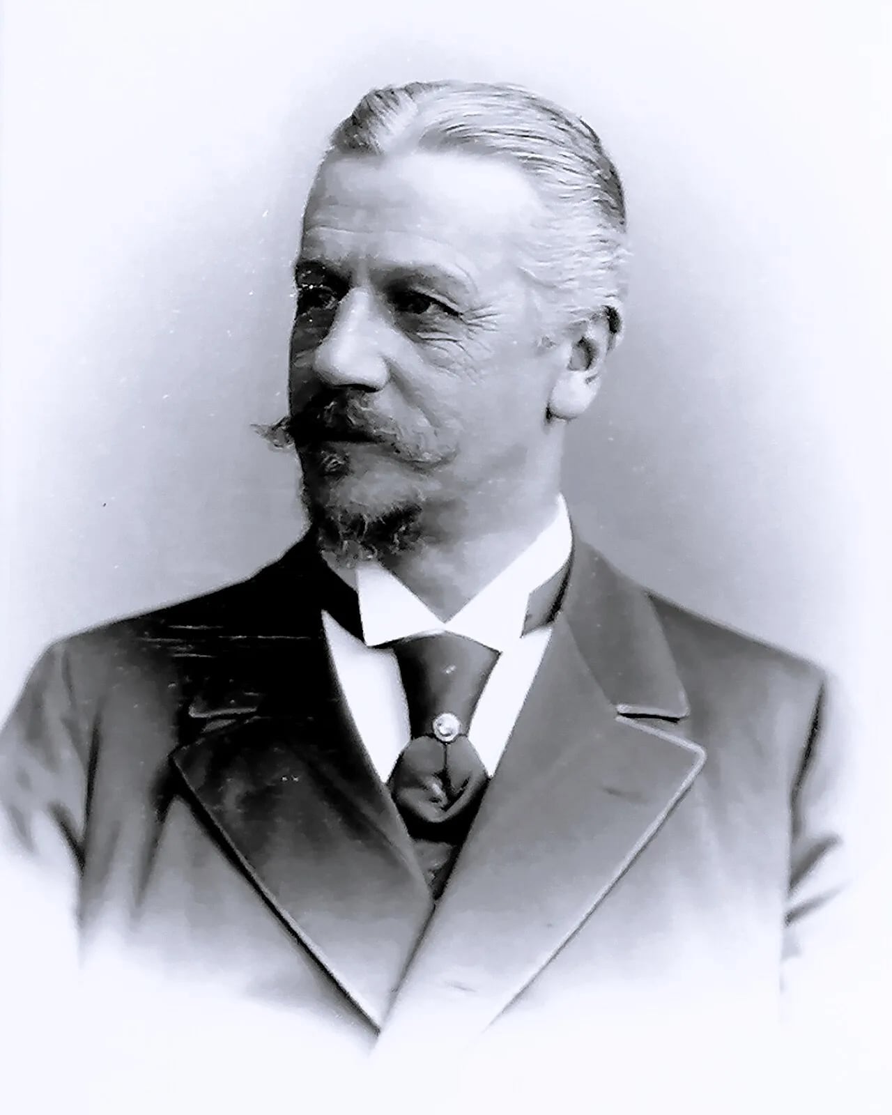 Portrait of Heinrich Klug (1837–1912) – memorial page
