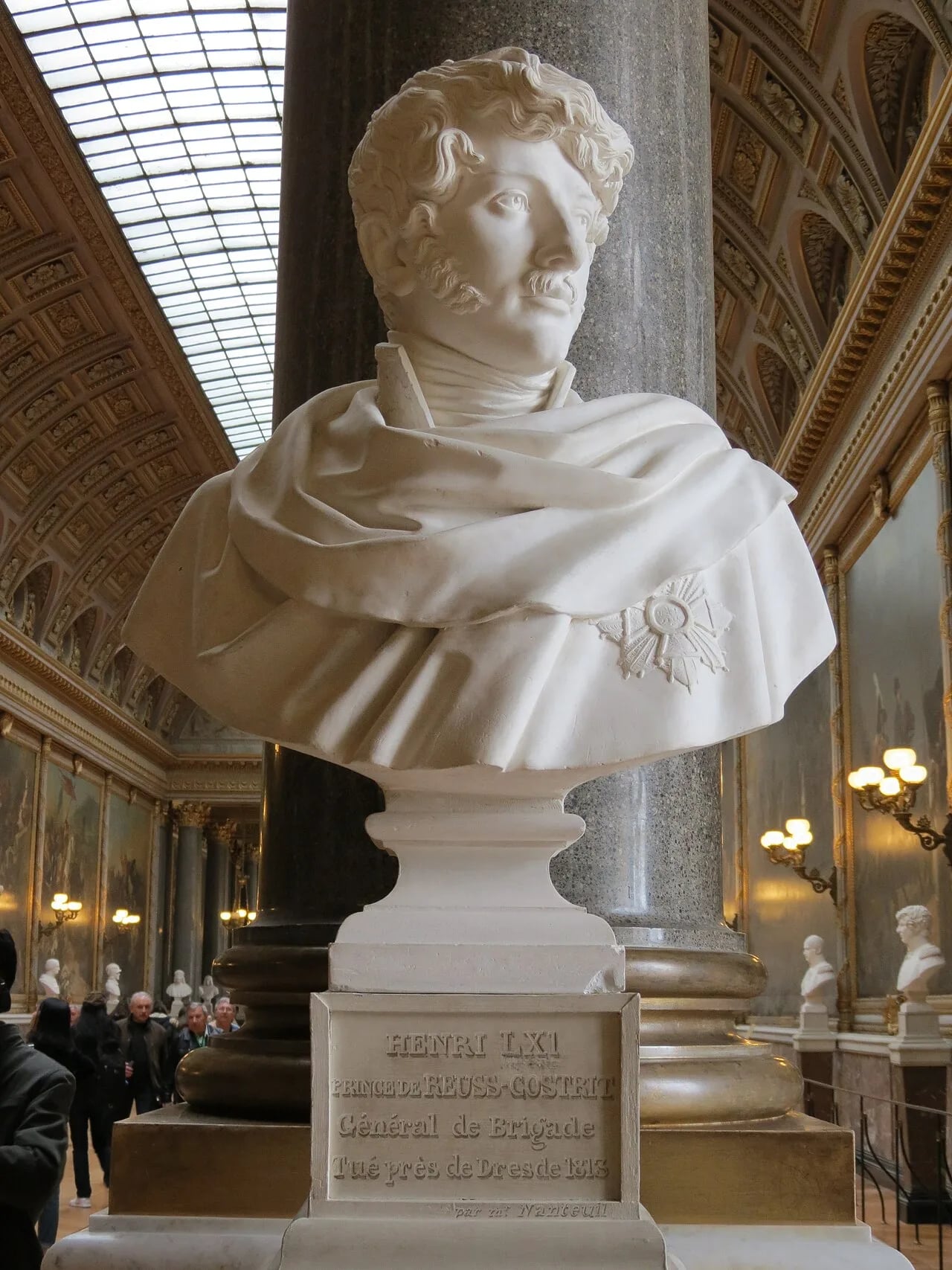 Porträt von Heinrich LXI. Reuß zu Köstritz (1784–1813) – Gedenkseite
