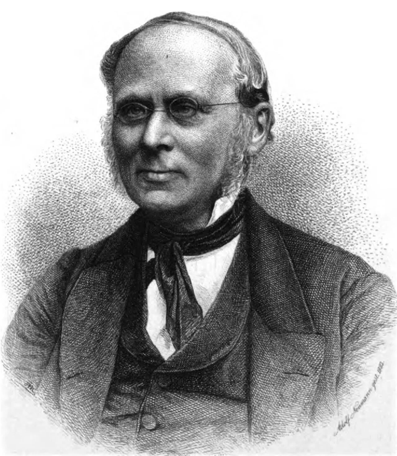 Porträt von Heinrich Otte (1808–1890) – Gedenkseite