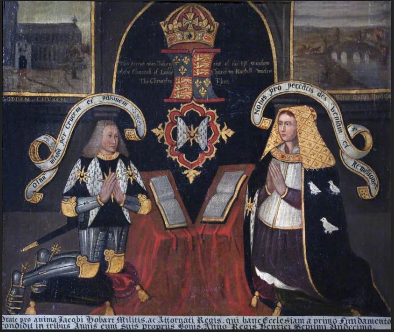 Porträt von James Hobart (1436–1507) – Gedenkseite