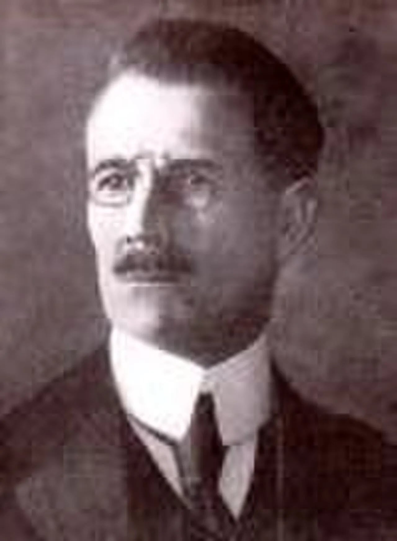 Porträt von Břetislav Foustka (1862–1947) – Gedenkseite