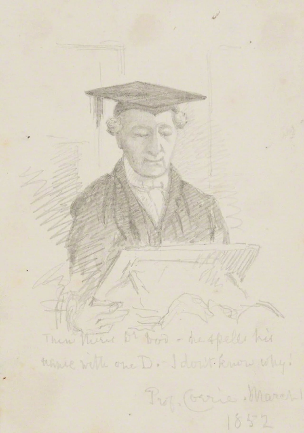 Portrait of George Elwes Corrie (1793–1885) – memorial page