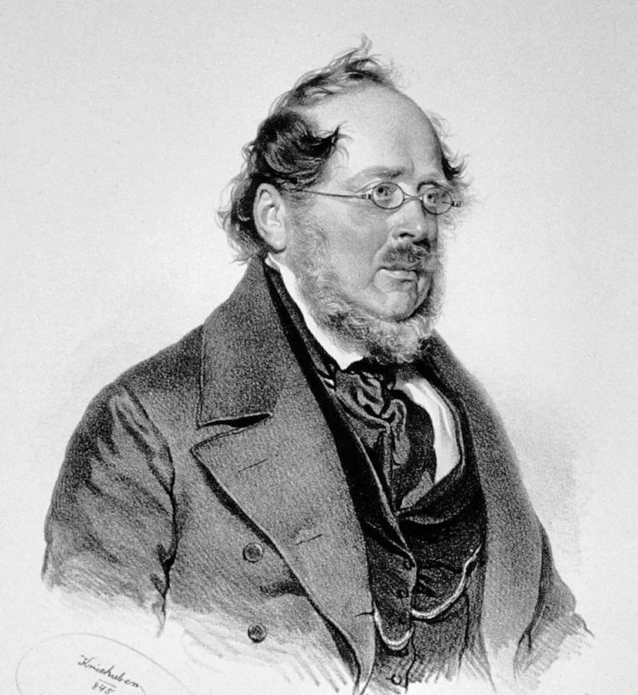 Porträt von Friedrich List (1789–1846) – Gedenkseite