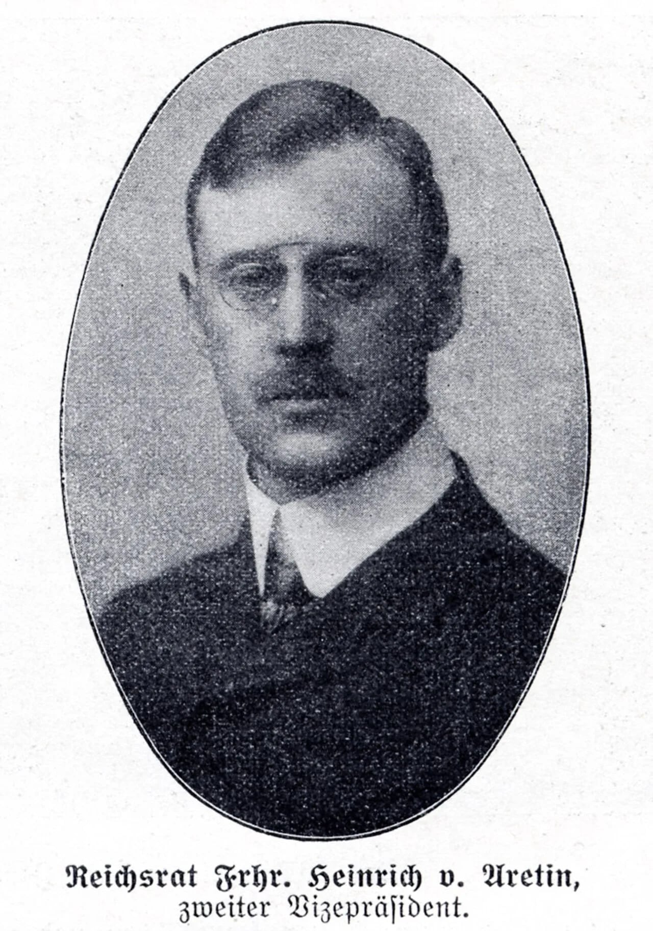 Porträt von Heinrich von Aretin (1875–1943) – Gedenkseite