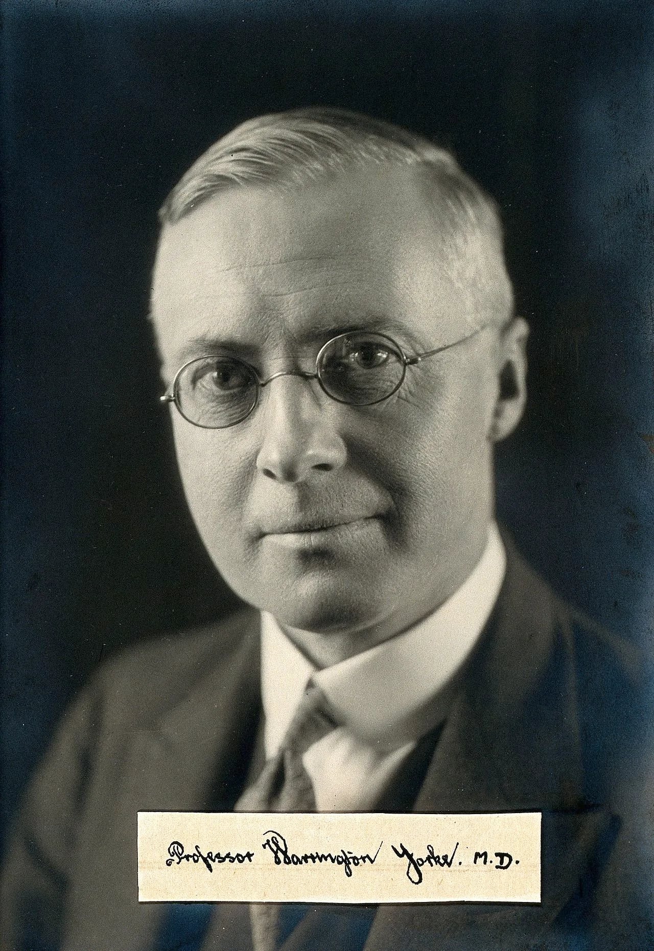Portrait of Warrington Yorke (1883–1943) – memorial page