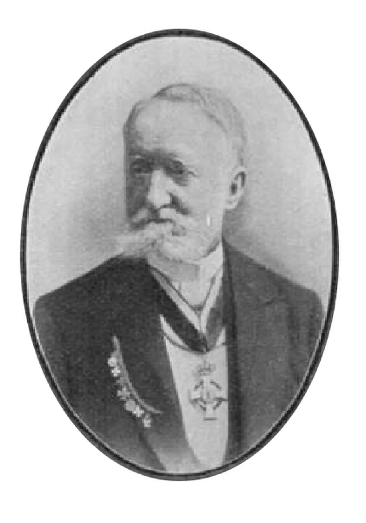 Porträt von Heinrich von Friesen-Rötha (1831–1910) – Gedenkseite